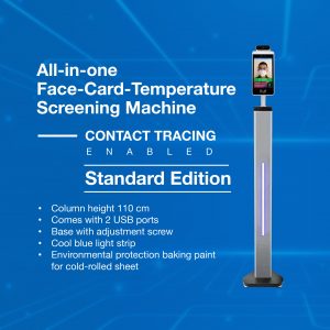 All-in-one Face-Card-Temperature Screening Machine (Standard Edition)